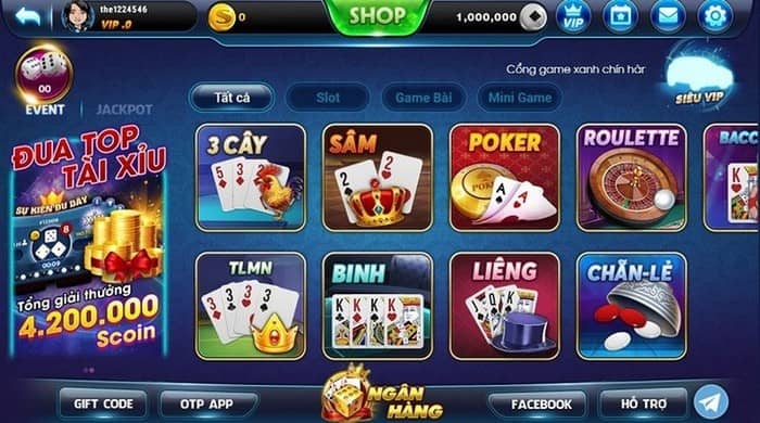 Game bài đổi tiền thật Tiến Lên